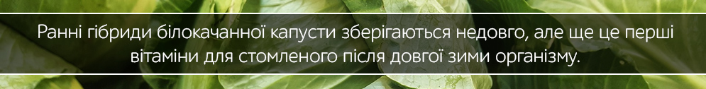 ranniya kapusta